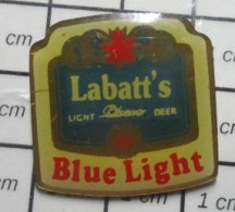 718A  Pin's Pins / Beau Et Rare / BIERES / BIERE BEER LABATT'S BLUE LIGHT - Bière
