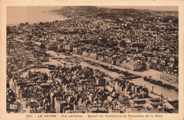 FRANCE - Le Havre - Vue Générale Prise Aérienne - Bassin Du Commerce Et Panorama De La Hève - Carte Postale Ancienne - Unclassified