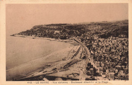 FRANCE - Le Havre - Vue Aérienne - Boulevard Albert 1er Et La Plage - Vue Générale - Animé - Carte Postale Ancienne - Unclassified