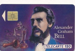 Télécarte France (11/92) Alexander Graham Bell (visuel, Puce,  état, Unités, Etc Voir Scan) + Port - Unclassified