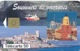 Télécarte France (07/99) Souvenirs De Vacances (visuel, Puce,  état, Unités, Etc Voir Scan) + Port - Ohne Zuordnung