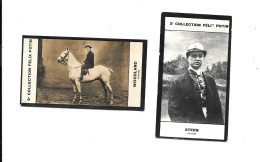 CP74 - CHROMOS FELIX POTIN 2ème COLLECTION - HIPPISME JOCKEYS - GEORGES STERN - PERCY WOODLAND - Ruitersport