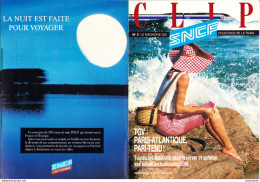 Magazine CLIP SNCF N°3 Avec Illustrations De NACIMBENE - Andere & Zonder Classificatie