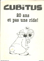 Pochette CUBITUS 20ans Et Pas Une Ride - Archivos De Prensal