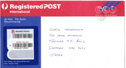 L75604 - Australien - 2002 - "P.P." GA-R-Umschlag (Cherrybrook NSW) -> TOYOHIRA (Japan), M "Nachtraeglich Entwertet"-Stp - Brieven En Documenten