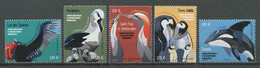 TAAF 2021 N° 992/996 ** Neufs MNH Superbes Faune Antarctique Oiseaux Birds En Graph Orque Fou Manchot Frégate Albatros - Nuovi