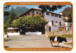 SARE  -  PYRENEES ATLANTIQUES  -  (64)  -  CPSM  -  HÔTEL  -  RESTAURANT  -  PIKASSARIA - Sare