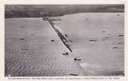 486744Zuiderzeewerken, Aanleg Wieringerdijk En Gemaalput Nabij Medemblik (4 Mei 1928)  - Den Oever (& Afsluitdijk)