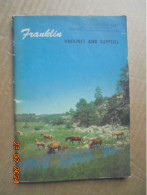 Franklin Vaccines And Supplies For Livestock Catalog No. 58  - O.M. Franklin Serum Company - Sciences Biologiques