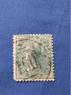 British India 1864  Michel # 16 Queen Victoria  4 Anna - 1858-79 Compagnie Des Indes & Gouvernement De La Reine