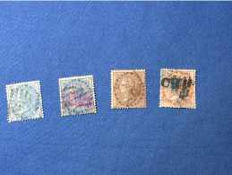 British India 1865  Michel # 17 # 19 # 20 Queen Victoria  1/2 A, 1 A Und 2 A - 1858-79 Kolonie Van De Kroon