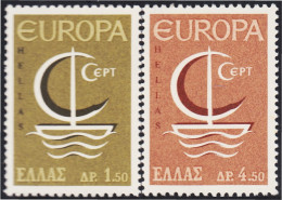 Grecia Greece 897/98 1966 Europa MNH - Other & Unclassified