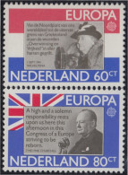 Holanda 1138/39 1980 Europa Personajes Célebres MNH - Other & Unclassified