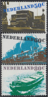 Holanda 1135/37 1980 Medios De Transporte Camión Tren Barco MNH - Otros & Sin Clasificación
