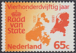 Holanda 1158 450º Aniversario De La Creación Del Consejo De Estado MNH - Other & Unclassified