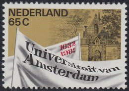 Holanda 1171 1982 350 Aniversario De La Creación  De La Universidad De Amsterd - Otros & Sin Clasificación