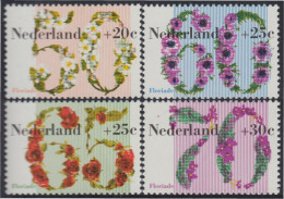 Holanda 1173/76 1982 Floriade 82 Florales MNH - Other & Unclassified