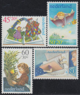 Holanda 1141/44 1980 El Niño Y Sus Libros MNH - Otros & Sin Clasificación