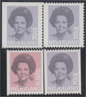 Holanda 1168abc/70a 1981/86 Reina Beatriz MNH - Otros & Sin Clasificación
