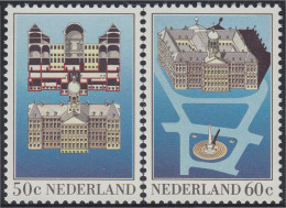 Holanda 1191/92 1982 Palacio Real De Dam MNH - Otros & Sin Clasificación