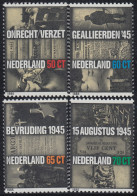 Holanda 1240/43 1985 Resistencia Y Liberación MNH - Otros & Sin Clasificación