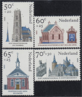 Holanda 1236/39 1985 Arquitectura Sacra MNH - Otros & Sin Clasificación