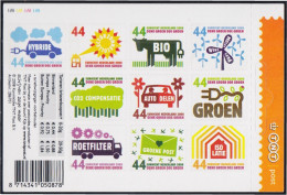 Holanda 2477 Protección Del Medio Ambiente MNH En Carnet - Other & Unclassified