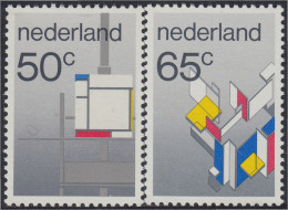 Holanda  Netherlands 1204/05 1983 Movimiento Artístico De Stijl Cuadro, Dibujo - Otros & Sin Clasificación