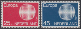 Holanda  Netherlands 914/15 1970 Europa MNH - Otros & Sin Clasificación