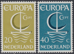 Holanda  Netherlands 837/38  1966 Europa Lujo - Other & Unclassified