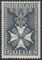 Holanda  Netherlands 813  1965 150º Aniv. De La Orden Militar Willem Medalla L - Otros & Sin Clasificación