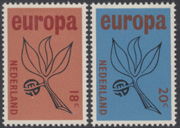 Holanda  Netherlands 822/23  1965 Europa Flora Rama Lujo - Sonstige & Ohne Zuordnung