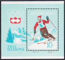 Hungría Hungary HB 46 1964 9º Juegos Olímpicos De Invierno MNH - Andere & Zonder Classificatie