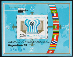 DEP2  Hungría Hungary  HB 136 1978 Fútbol Argentina  MNH - Other & Unclassified