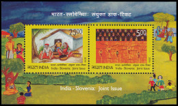 India HB 113 2014 India-Eslovenia MNH - Andere & Zonder Classificatie