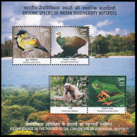 India HB 100 2012 Fauna Endémica India MNH - Andere & Zonder Classificatie