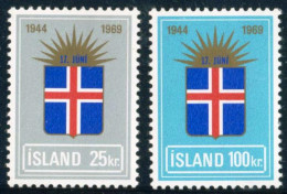 MI2 Islandia Iceland 385/86 1969 MNH - Altri & Non Classificati