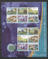 2000 MNH Ireland Mi 1206-11  Postfris** - Blokken & Velletjes