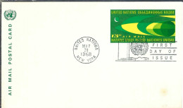 NATIONS UNIES N.Y. Ca.1968: FDC - Brieven En Documenten