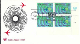 NATIONS UNIES N.Y. Ca.1968: FDC - Lettres & Documents