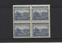 Karpaten-Ukraine # 1 Postfrischer 4erBlock Eintagsfliege Vom 15.03.1939. - Nuevos