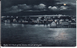 2785	104	Digby, N S Part Of The Water Front At Night. (see Corners) - Autres & Non Classés