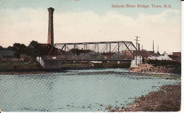2785	110	Canada, Salmon River Bridge Truro 1914 (see Corners)  - Other & Unclassified