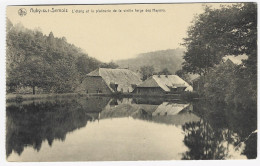 AUBY-SUR-SEMOIS : L'étang Et La Platinerie De La Vieille Forge Des Hayons - Bertrix