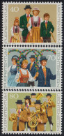 Liechtenstein 695/97 1980 Costumbres Músicos MNH - Andere & Zonder Classificatie