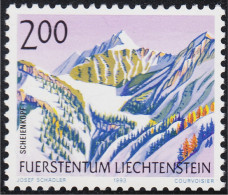 Liechtenstein 1000 1993 Serie Montañas MNH - Autres & Non Classés