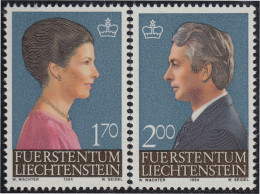 Liechtenstein 802/03 1984 Pareja Principesca MNH - Sonstige & Ohne Zuordnung