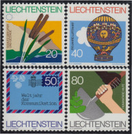 Liechtenstein 765/68 1983 Campañas Y Aniversarios MNH - Autres & Non Classés