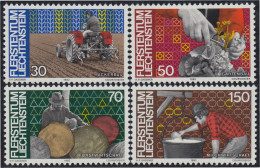 Liechtenstein 743/46 1982 El Hombre, Trabajo  Y Economía MNH - Altri & Non Classificati