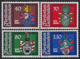 Liechtenstein 707/10 1981 Escudos Shield MNH - Other & Unclassified